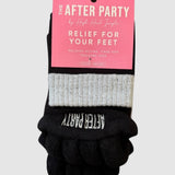 The After Party Foot Relief Socks - Black