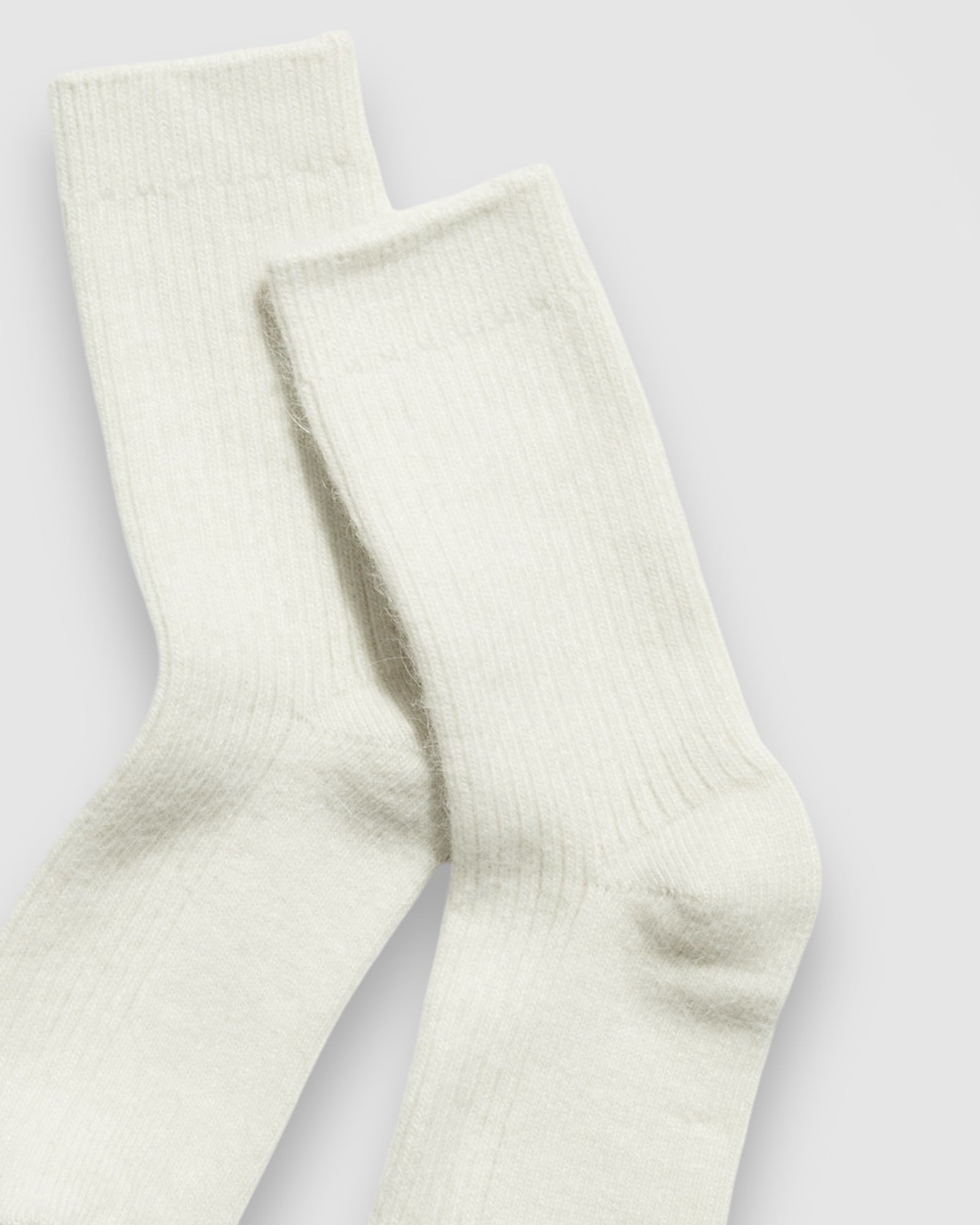 Cashmere Socks - Creme