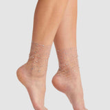 Crystal Lace Sock - Lilac