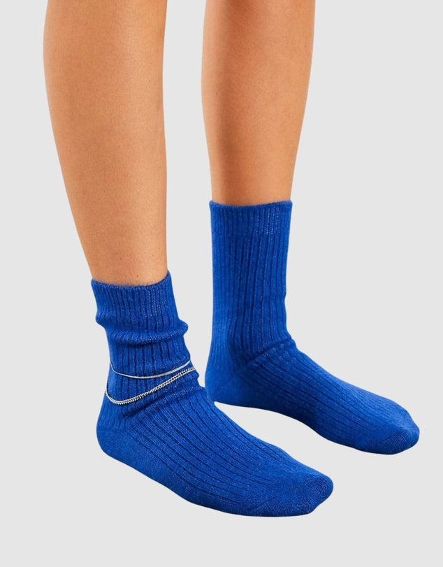 Cashmere Socks - Powder Blue