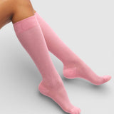 Everything’s Fine Semi-Sheer Rib Knee Socks