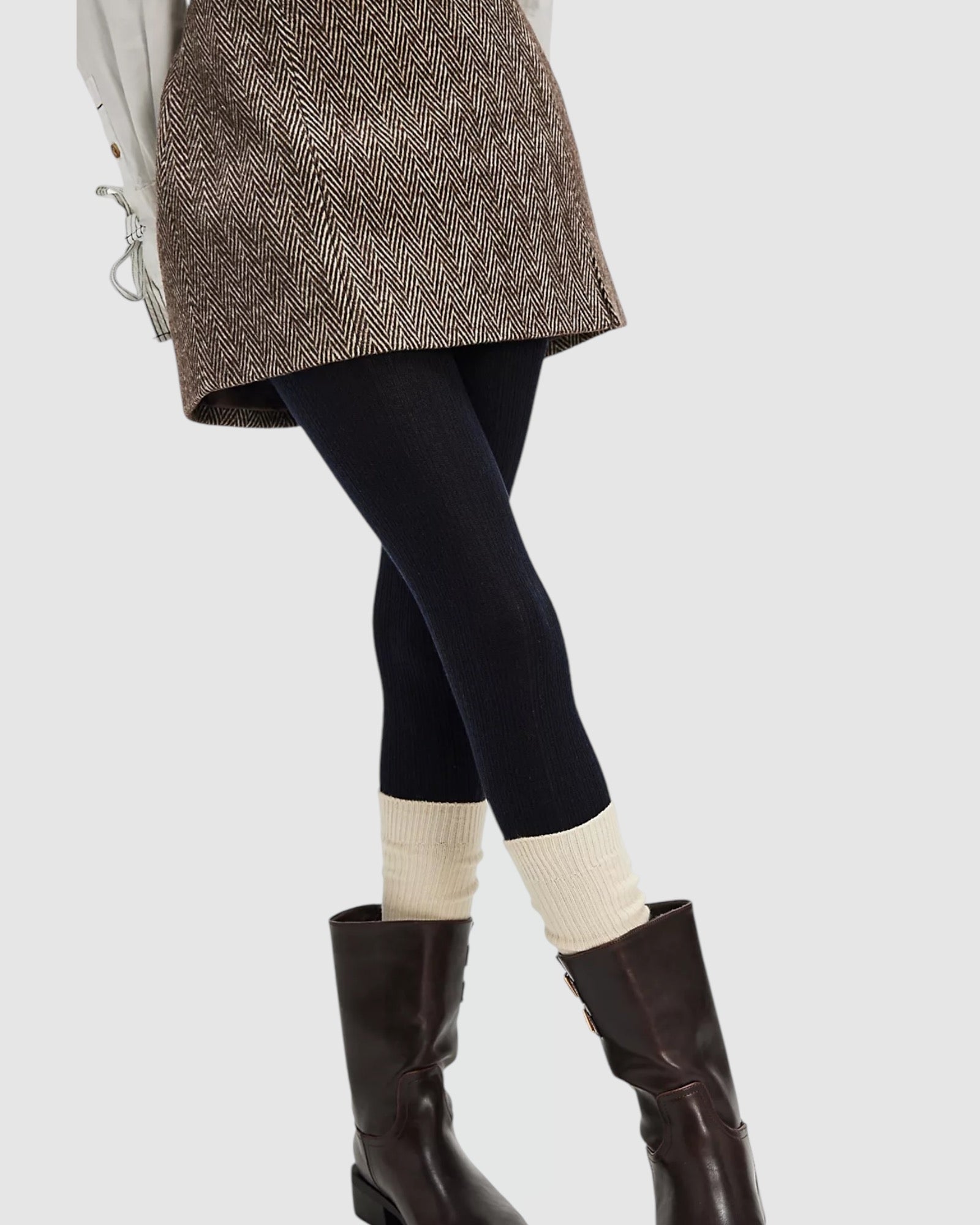 Cozy Ribber Tight High Heel Jungle