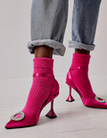 Cashmere Socks - Hot Pink