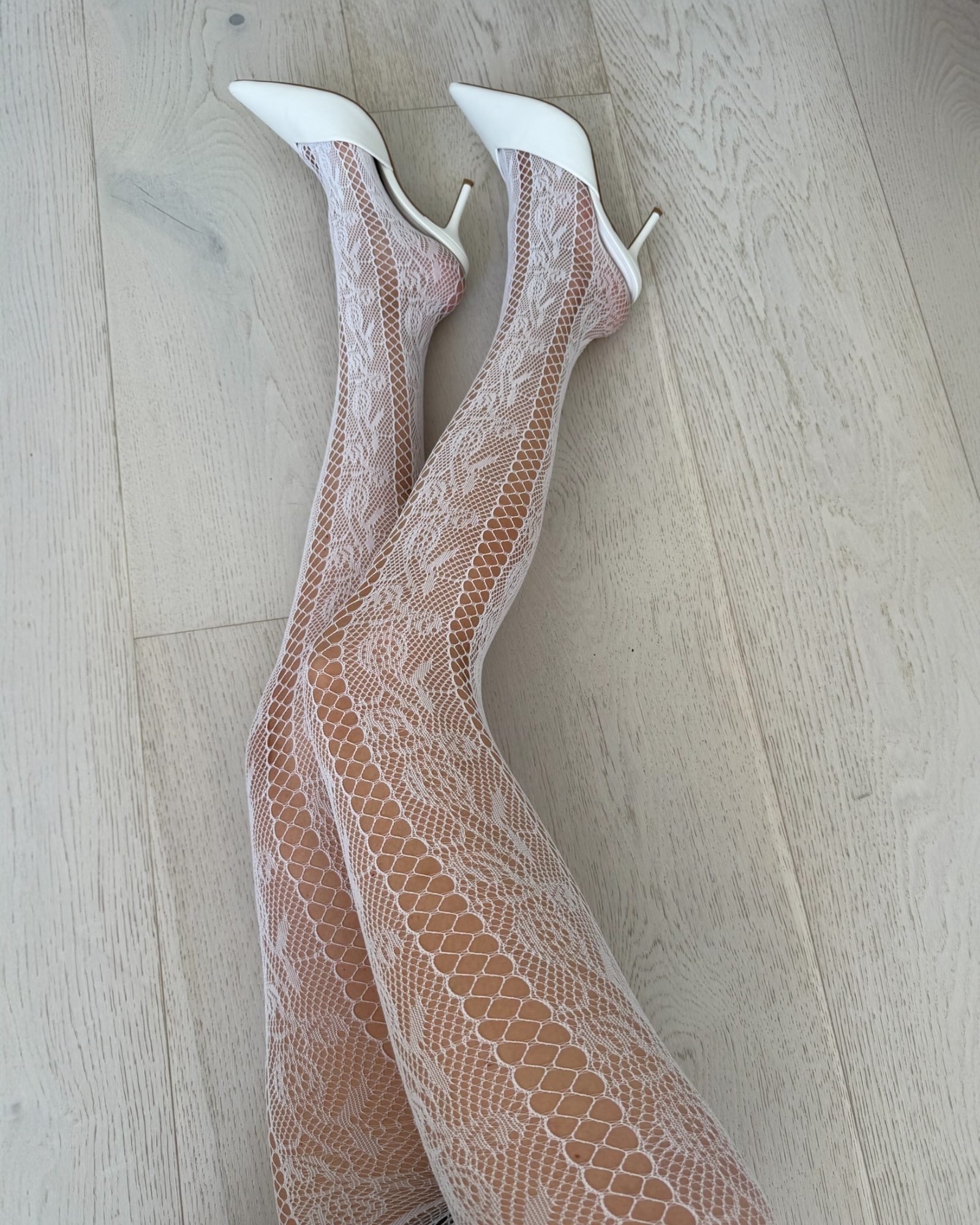 Noir Stem Venom Lace Tights