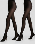 Sculpt 40 Denier Opaque Tights – 2 Pack