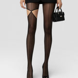 Enigma Cut Out Tights