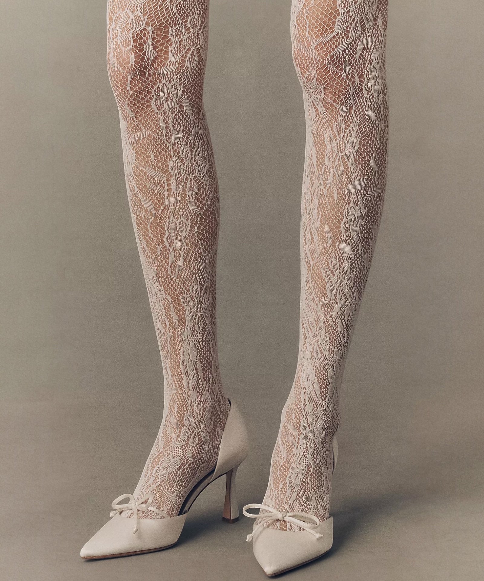 Venise Lace Fishnet Tights