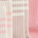 Varsity Premium Cotton Pilates Yoga Grip Socks - 3 Pack Nostalgia