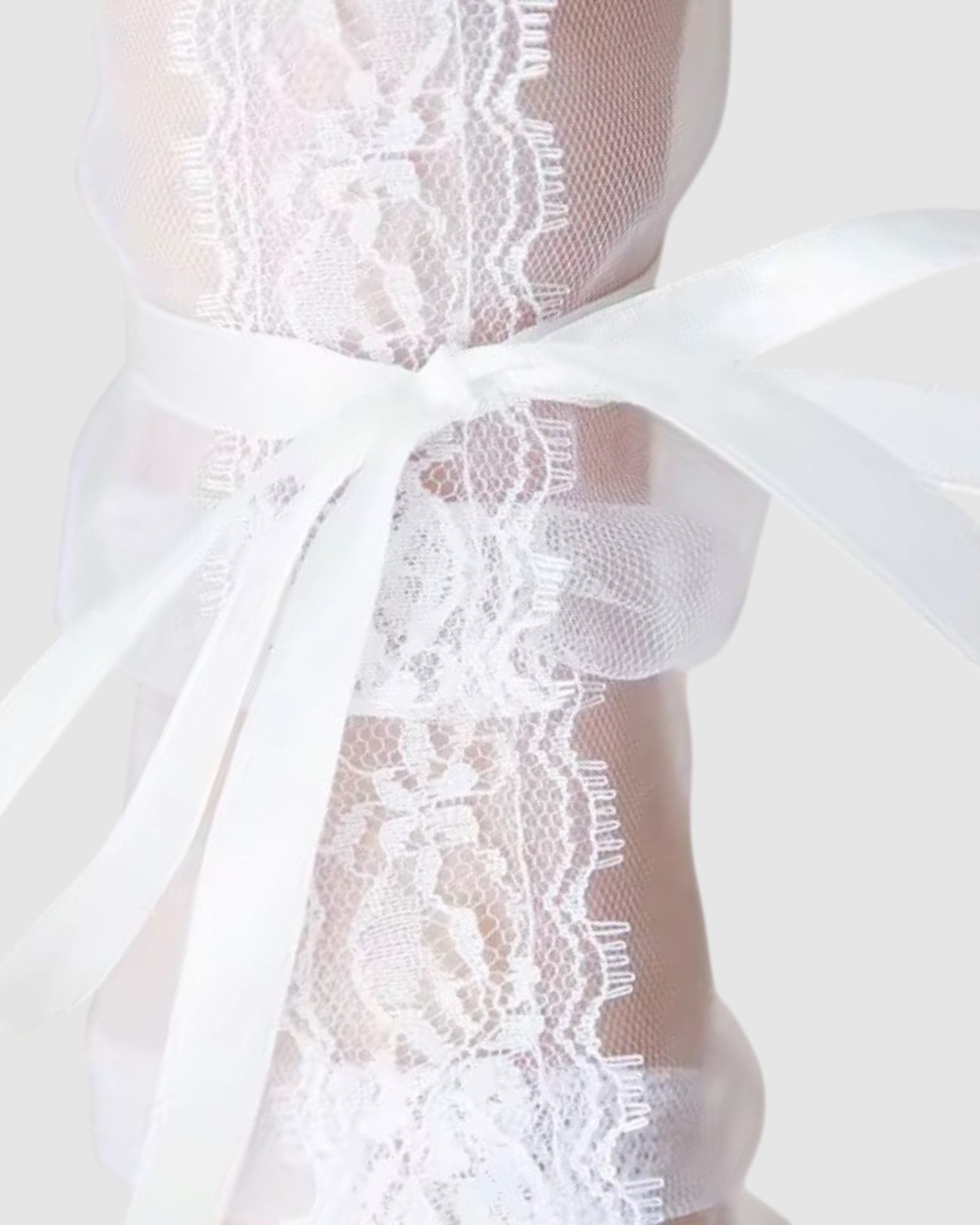 Lace Wrap Tulle Socks