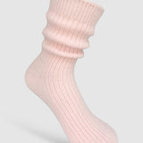 Cashmere Socks - Baby Pink