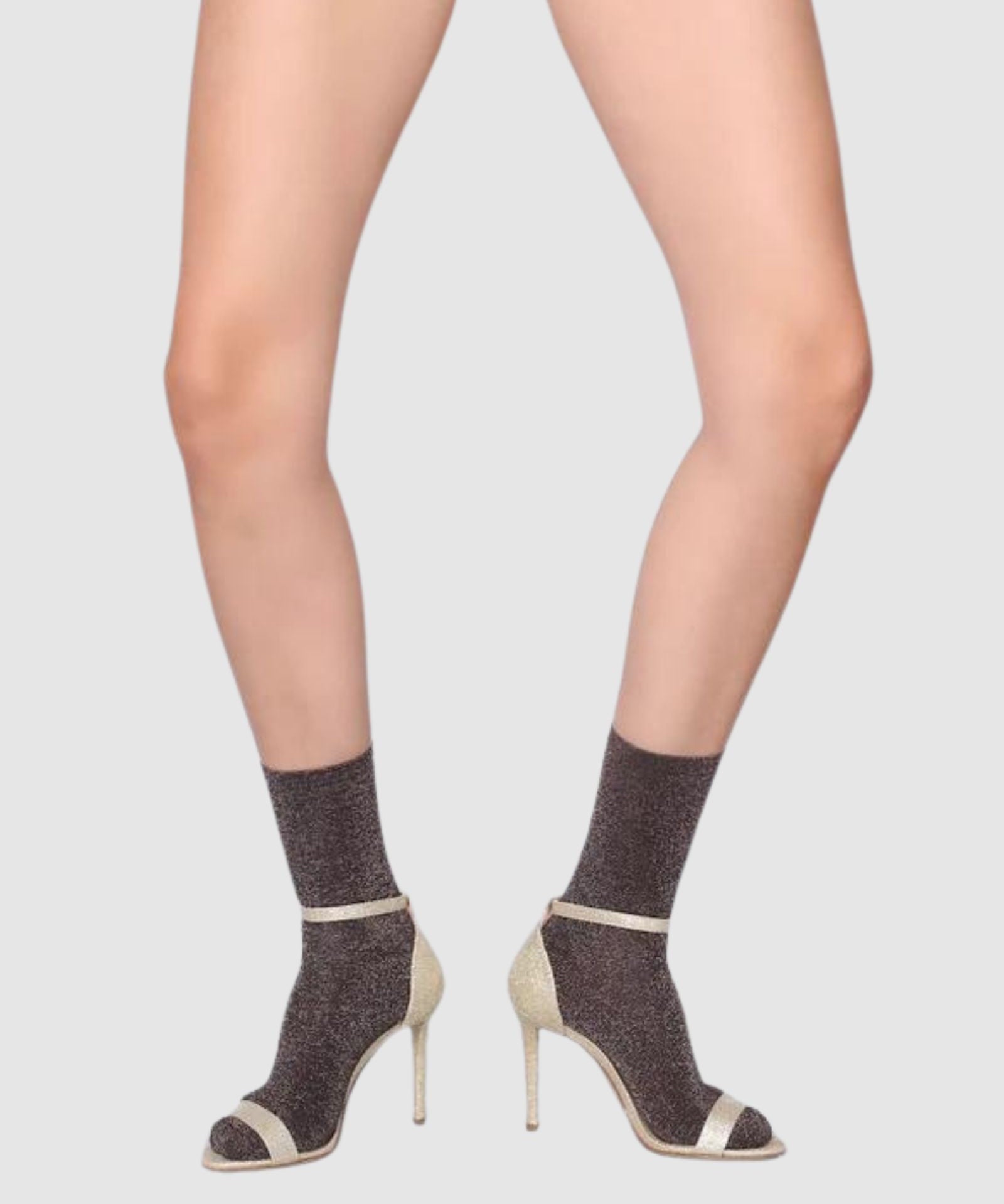 Glitterati Sock - Copper