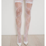 Lace Thigh High Socks