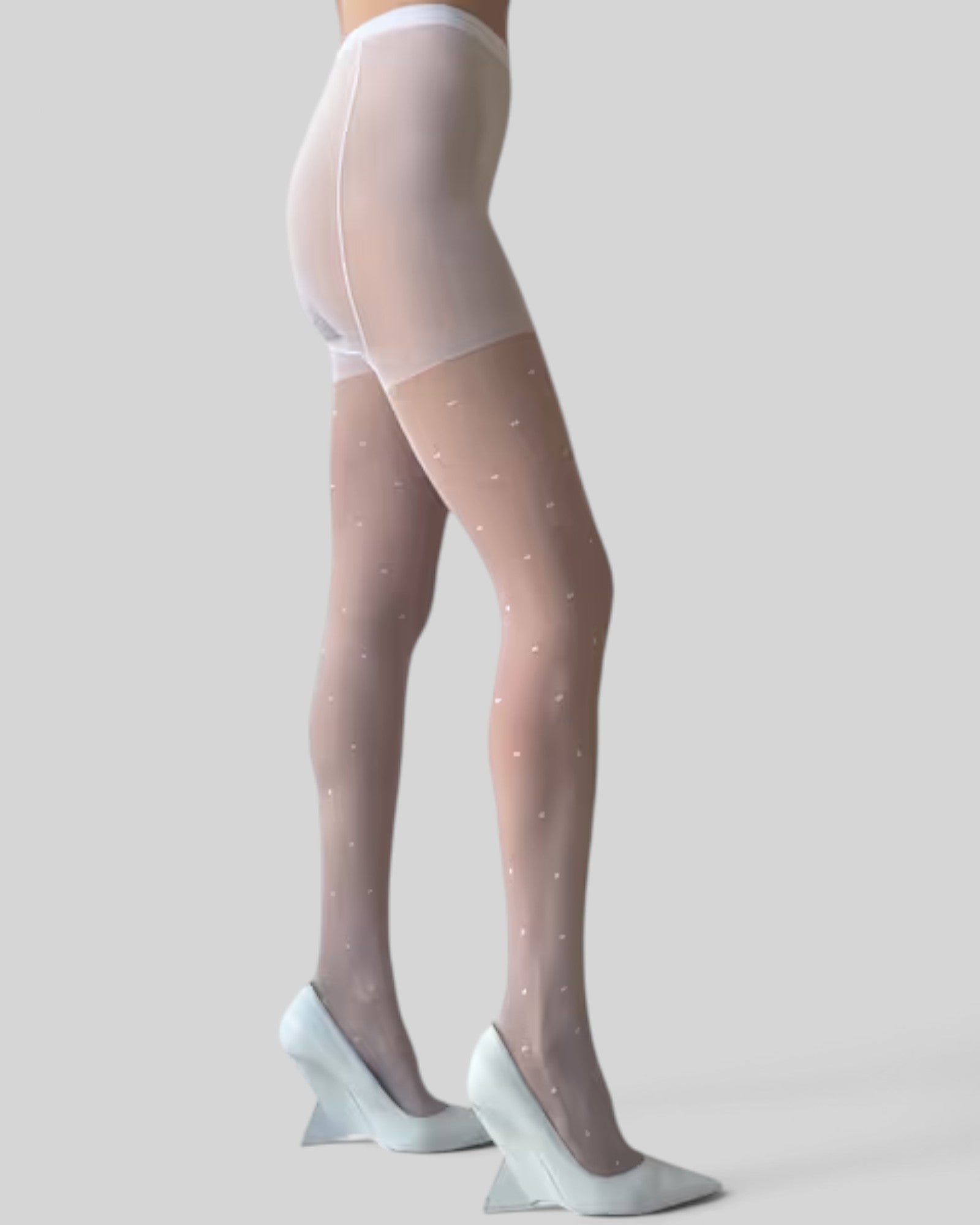 Le Dot Jacquard Tights