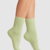 Cashmere Socks - Matcha