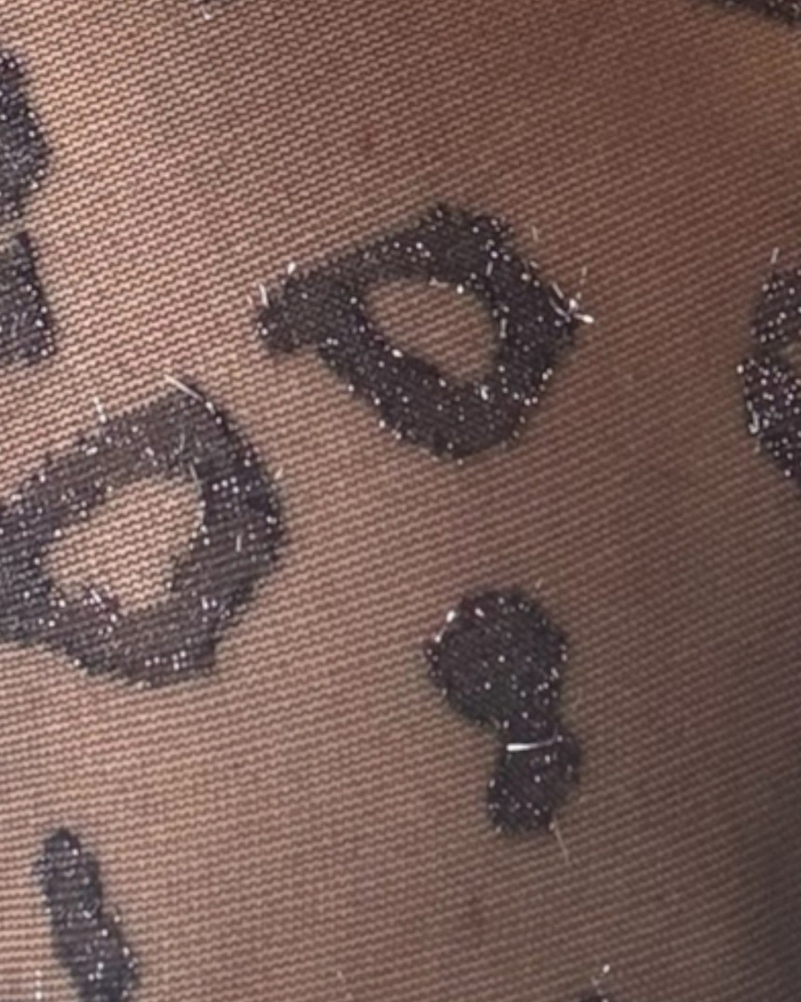 Metallic Leopard Premium Jacquard Tights