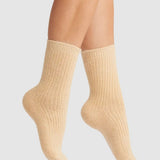 Cashmere Socks - Oat