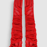 Ariana Ruched Mesh Opera Glove