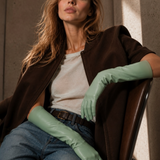 Milana Opera-Length Leather Gloves
