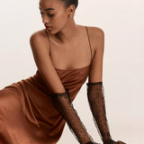 Point d’Esprit Tulle Opera Gloves
