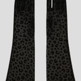 Queen Leopard Print Sheer Mesh 55cm Opera Length Glove