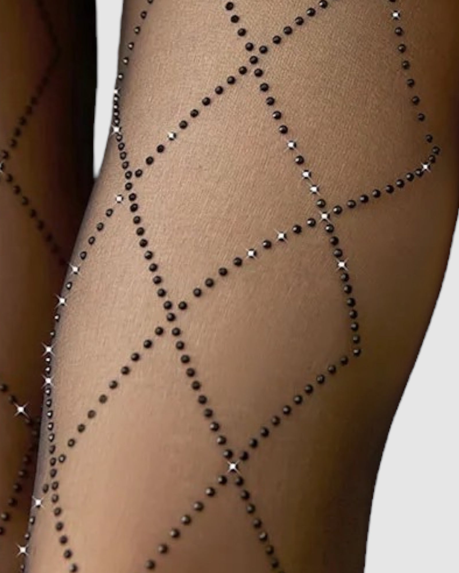 Richie Diamond Crystal Tights