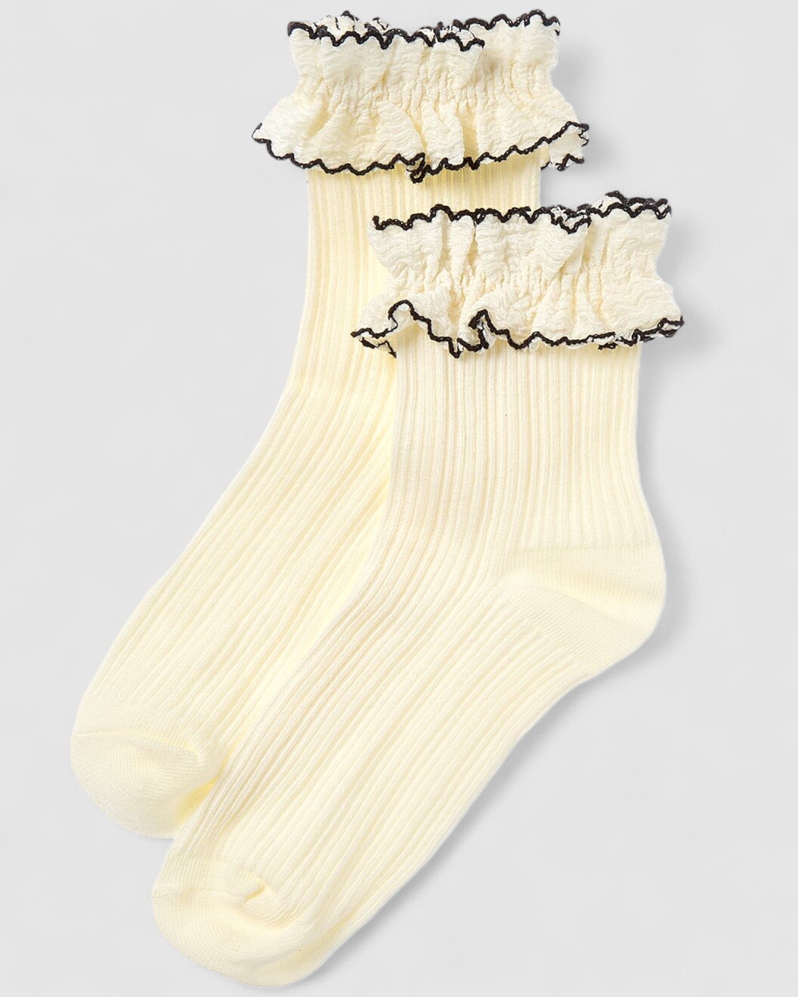 Sheer Frilly Socks