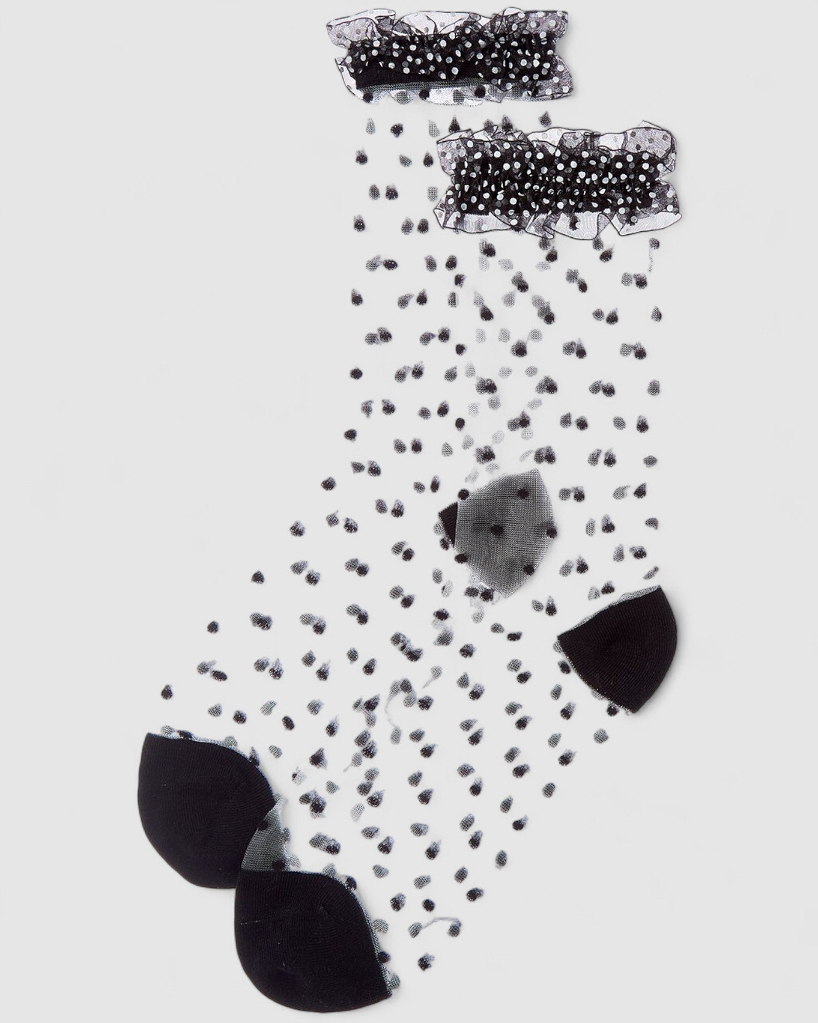 Sheer Frilly Socks