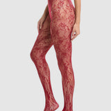 Venise Lace Fishnet Tights