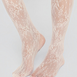 Lace Thigh High Socks