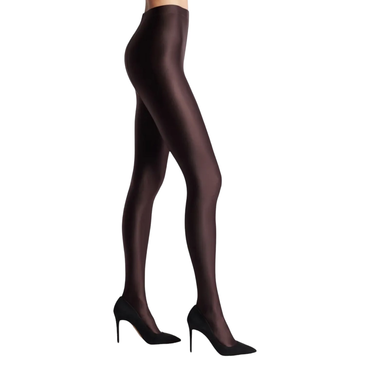 Liquid Metal Tights High Heel Jungle