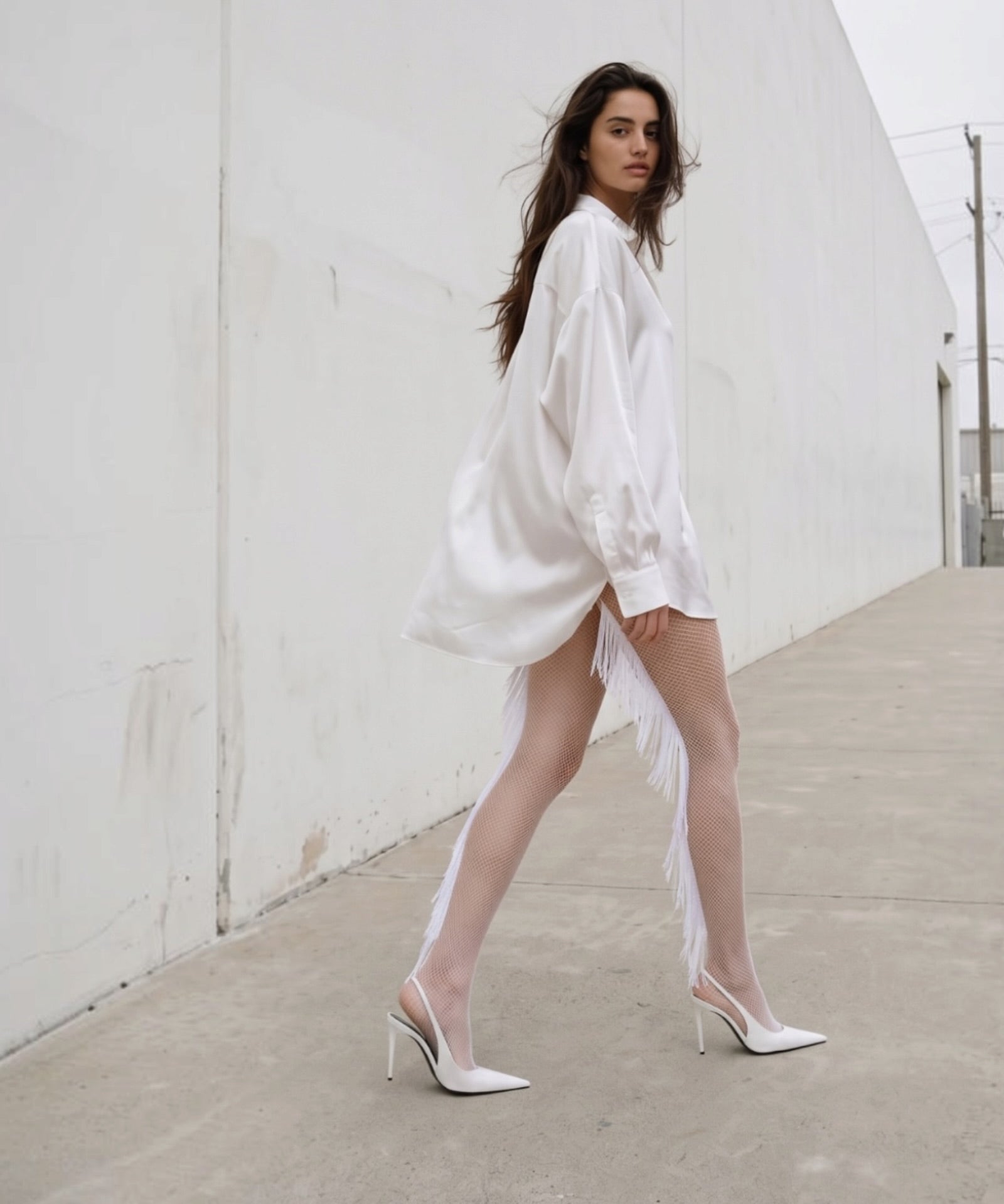 Adour Fringe Tights
