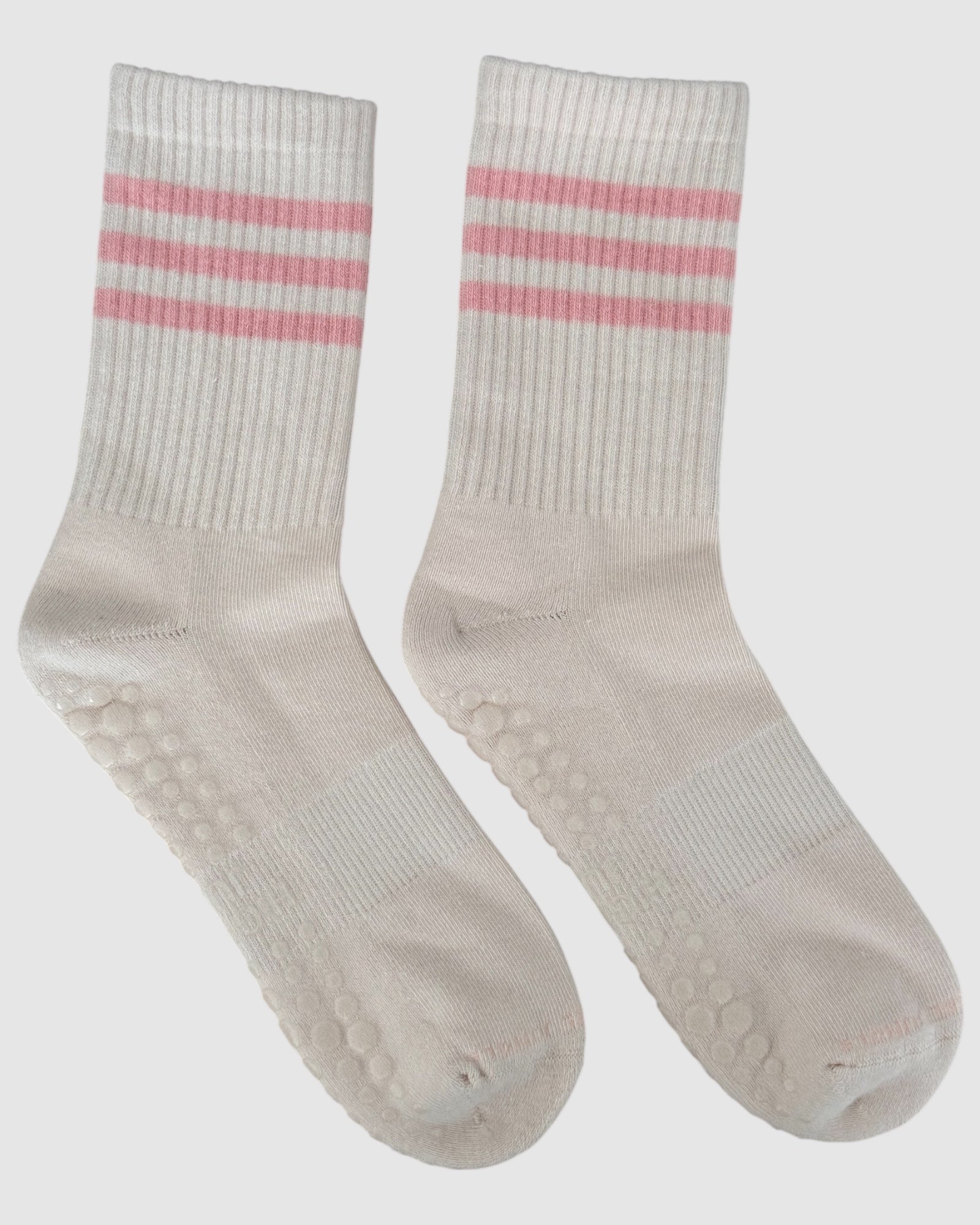 Varsity Premium Cotton Pilates Yoga Grip Socks - 3 Pack Nostalgia