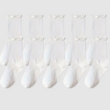 Premium Cotton Frill Edge Socks- 5 Pack