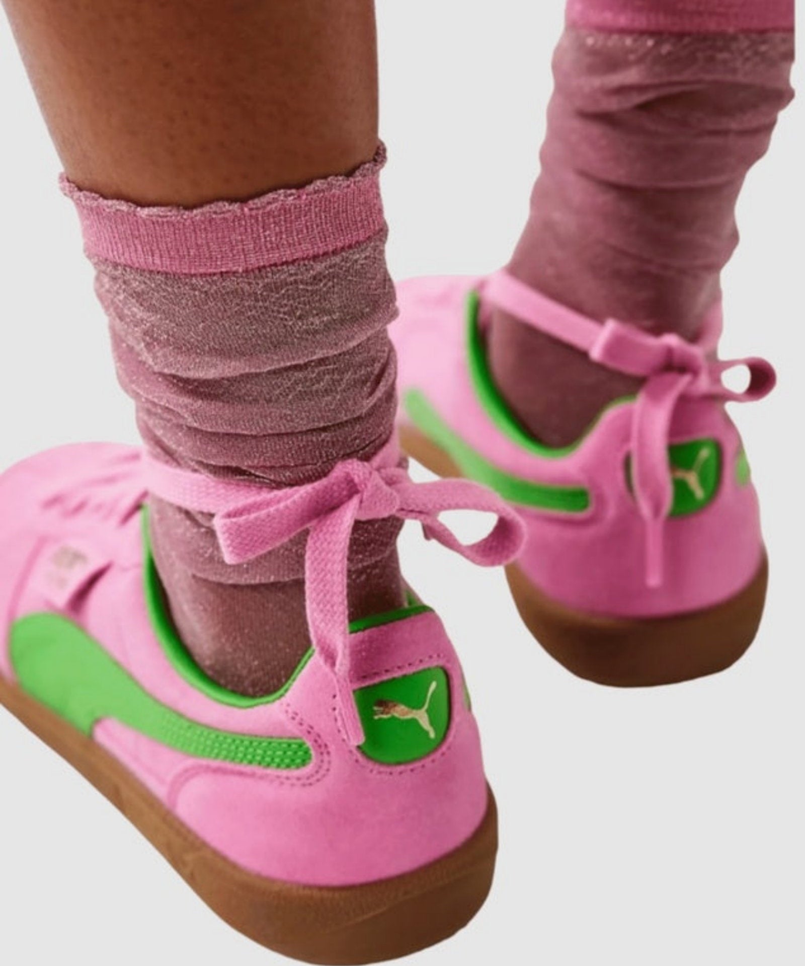 Sheer Magic Tall Sock - Pink