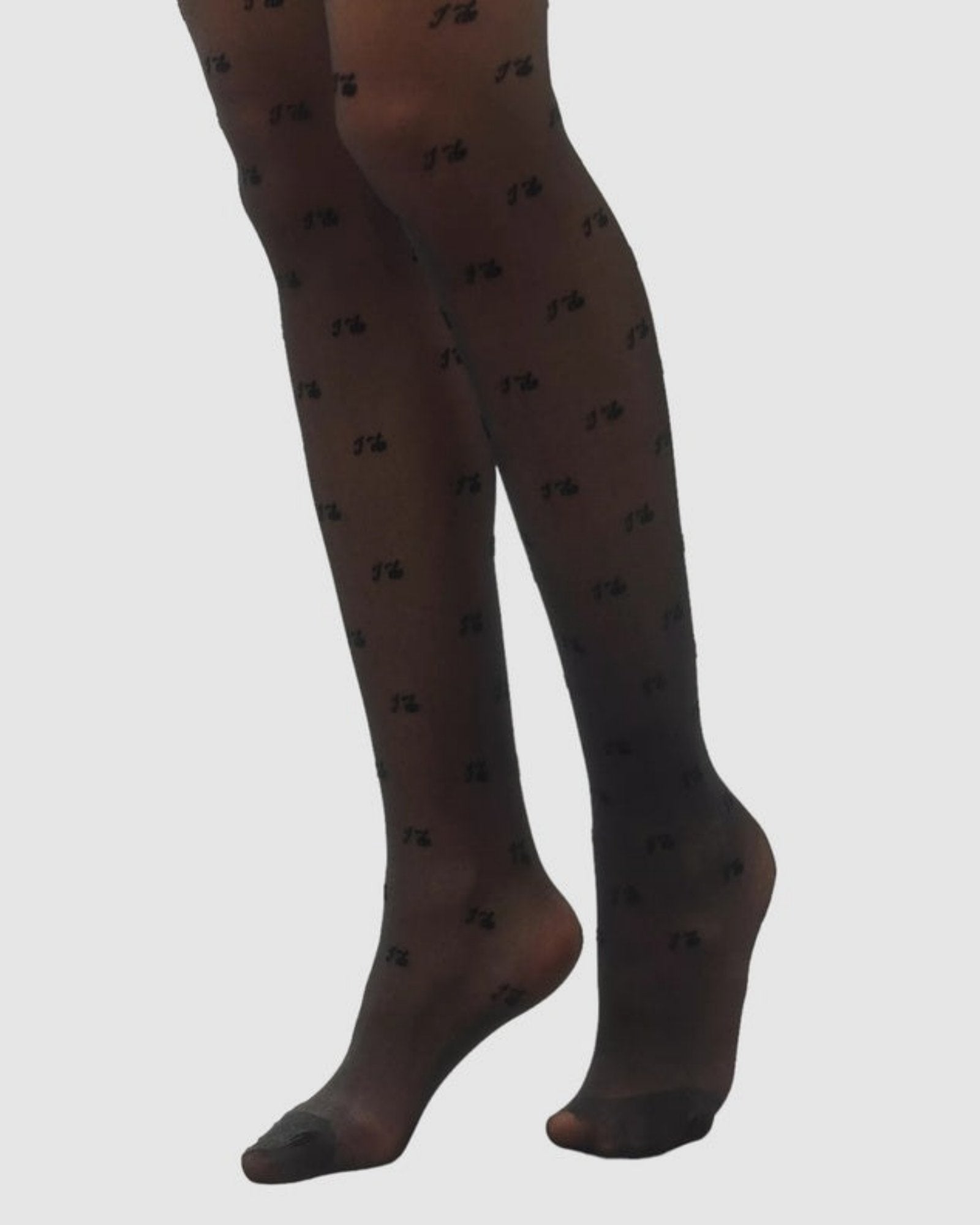 I DO  Velvet  Flocking Tights