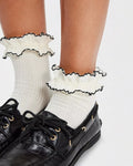 Sheer Frilly Socks