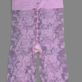 She's Perfect Floral Jacquard Tights