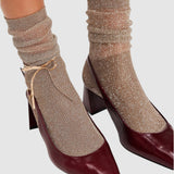 Glitter Dance Socks