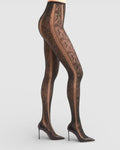 Noir Stem Venom Lace Tights