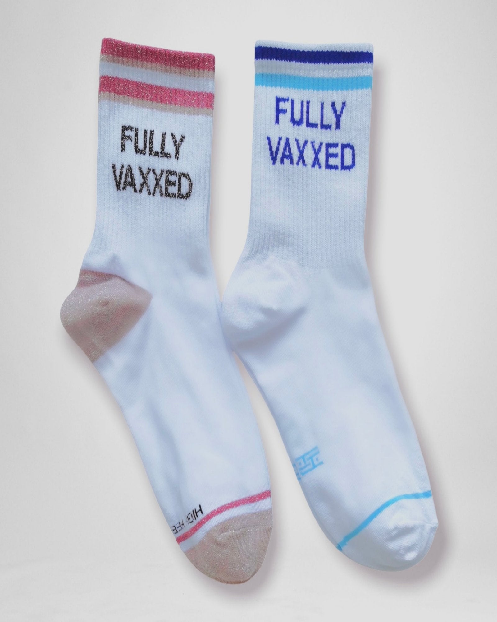 Fully Vaxxed Cotton Sock