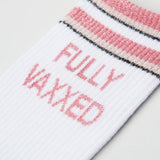 Fully Vaxxed Cotton Sock