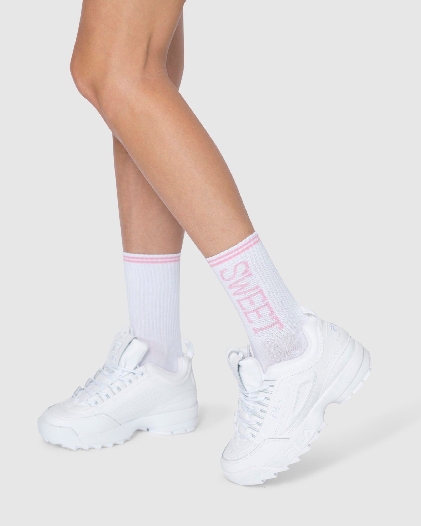 Sweet cotton sock high heel jungle sock