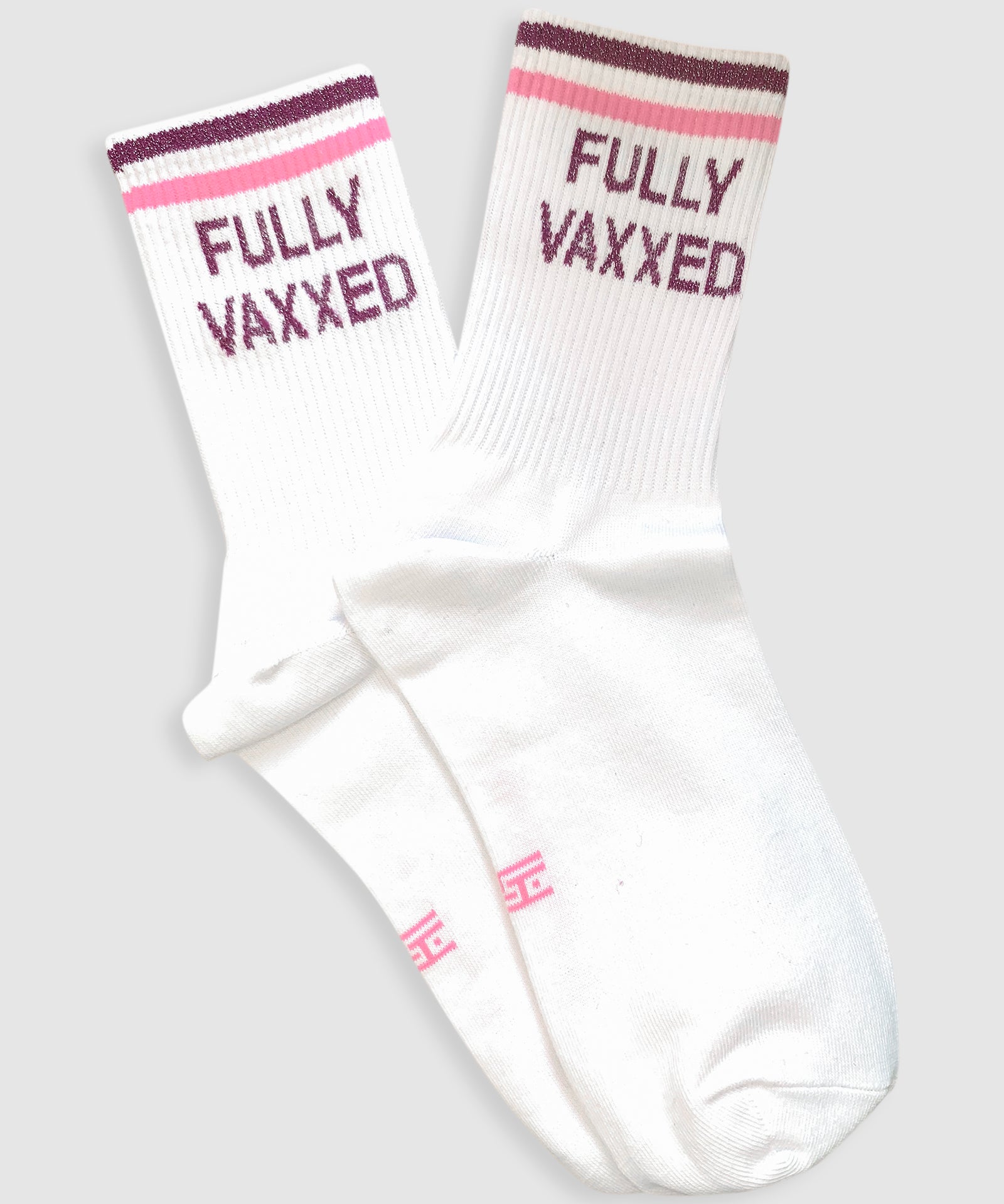 Fully Vaxxed Cotton Sock